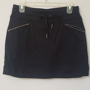 Athleta Metro Black Skirt Skort Size Small Pickleball Golf Tennis